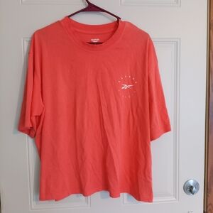 Reebok Women's Vibrant Coral Tee